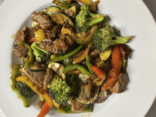 Steak Stir Fry.