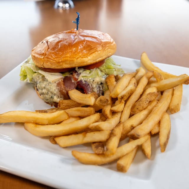 Black & Blue Burger.
