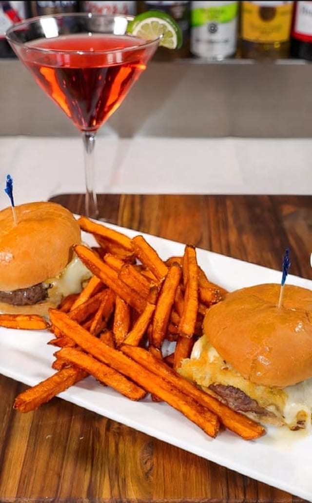 Saganaki Sliders.