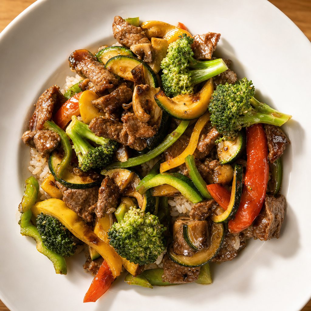 Steak Stir Fry.