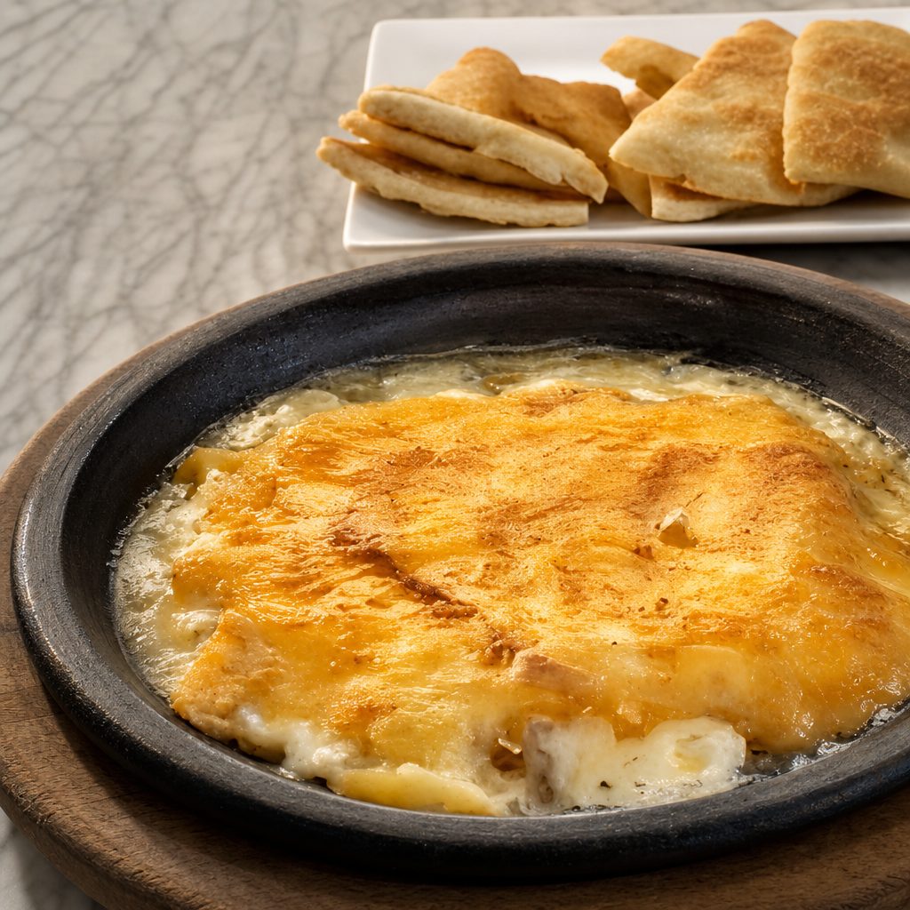 Saganaki.